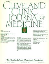 Cleveland Clinic Journal of Medicine: 54 (4)