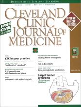 Cleveland Clinic Journal of Medicine: 66 (3)