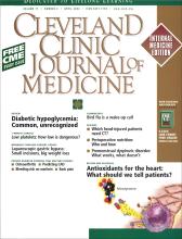 Cleveland Clinic Journal of Medicine: 71 (4)