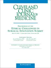 Cleveland Clinic Journal of Medicine: 75 (11 suppl 6)