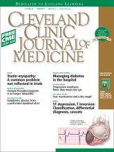 Cleveland Clinic Journal of Medicine: 78 (6)