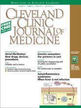 Cleveland Clinic Journal of Medicine: 79 (8)