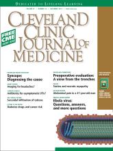 Cleveland Clinic Journal of Medicine: 81 (12)