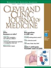 Cleveland Clinic Journal of Medicine: 83 (7)