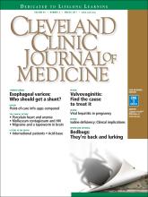 Cleveland Clinic Journal of Medicine: 84 (3)
