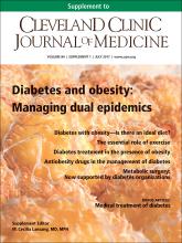 Cleveland Clinic Journal of Medicine: 84 (7 suppl 1)