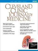 Cleveland Clinic Journal of Medicine: 87 (3)