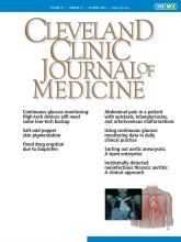 Cleveland Clinic Journal of Medicine: 91 (10)