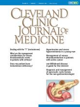 Cleveland Clinic Journal of Medicine: 91 (2)